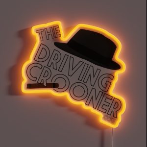 The Driving Crooner RGB Neon Sign The Driving Crooner RGB Neon Sign