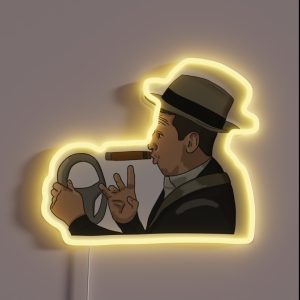 The Driving Crooner RGB Neon Sign