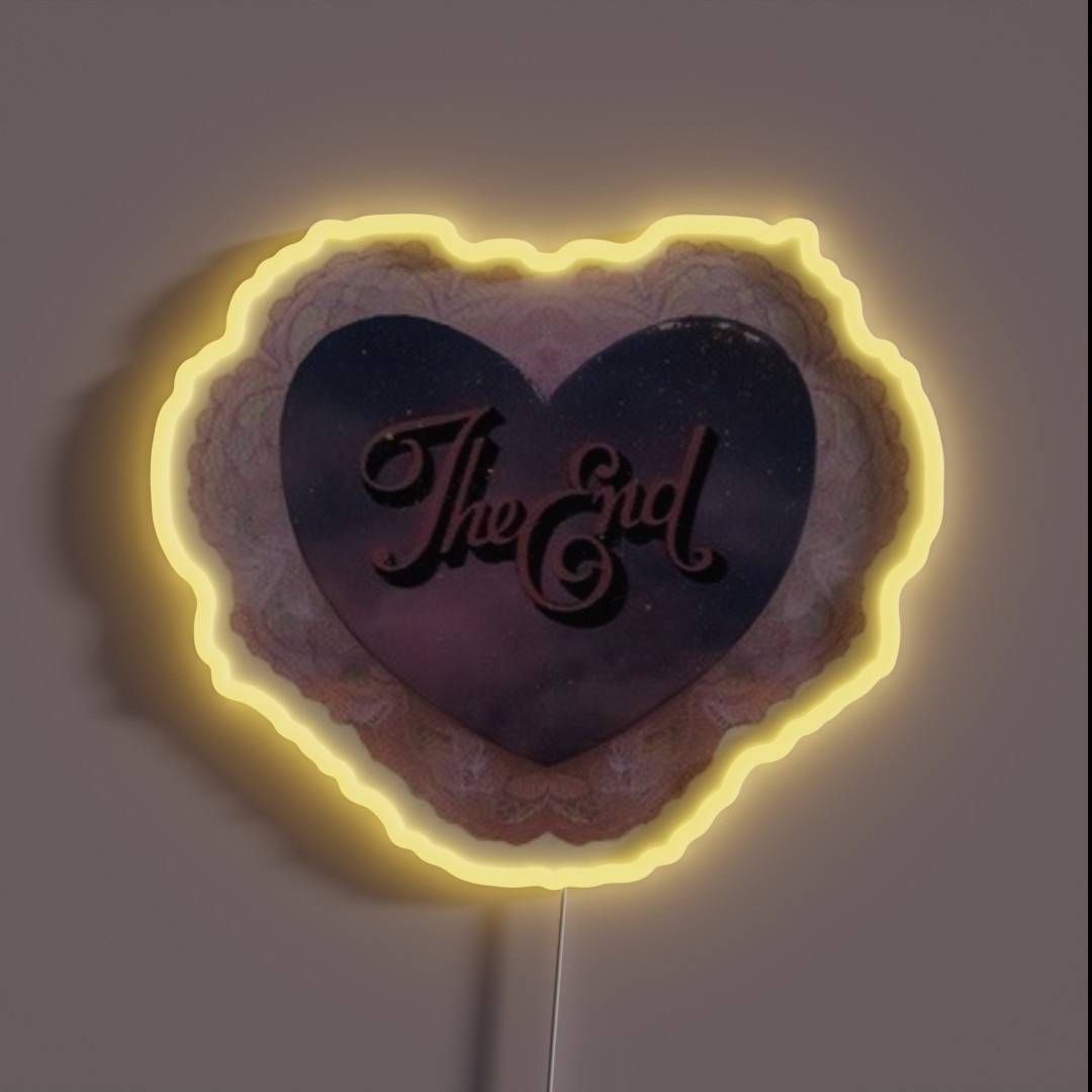 The End RGB Neon Sign The End RGB Neon Sign