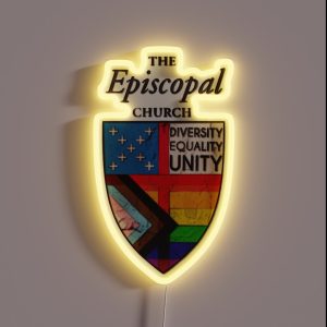 The Episcopal Church RGB Neon Sign The Episcopal Church RGB Neon Sign