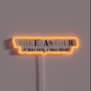 The Eras Tour It Was Rare RGB Neon Sign