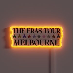 The Eras Tour Melbourne RGB Neon Sign