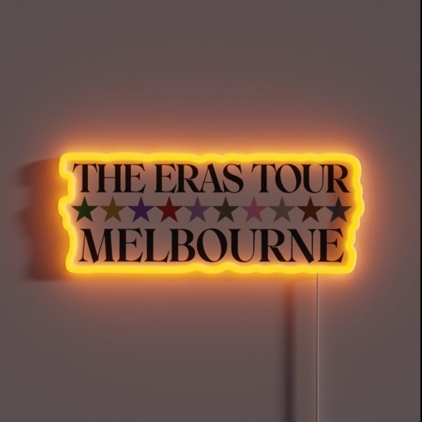 The Eras Tour Melbourne RGB Neon Sign