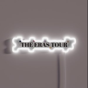 The Eras Tour Stars RGB Neon Sign