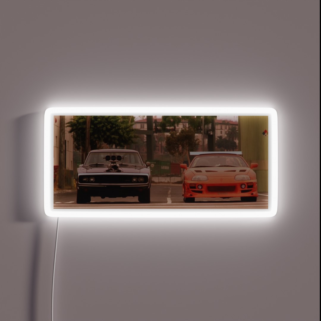 The Fast And The Furious Last Race RGB Neon Sign The Fast And The Furious Last Race RGB Neon Sign