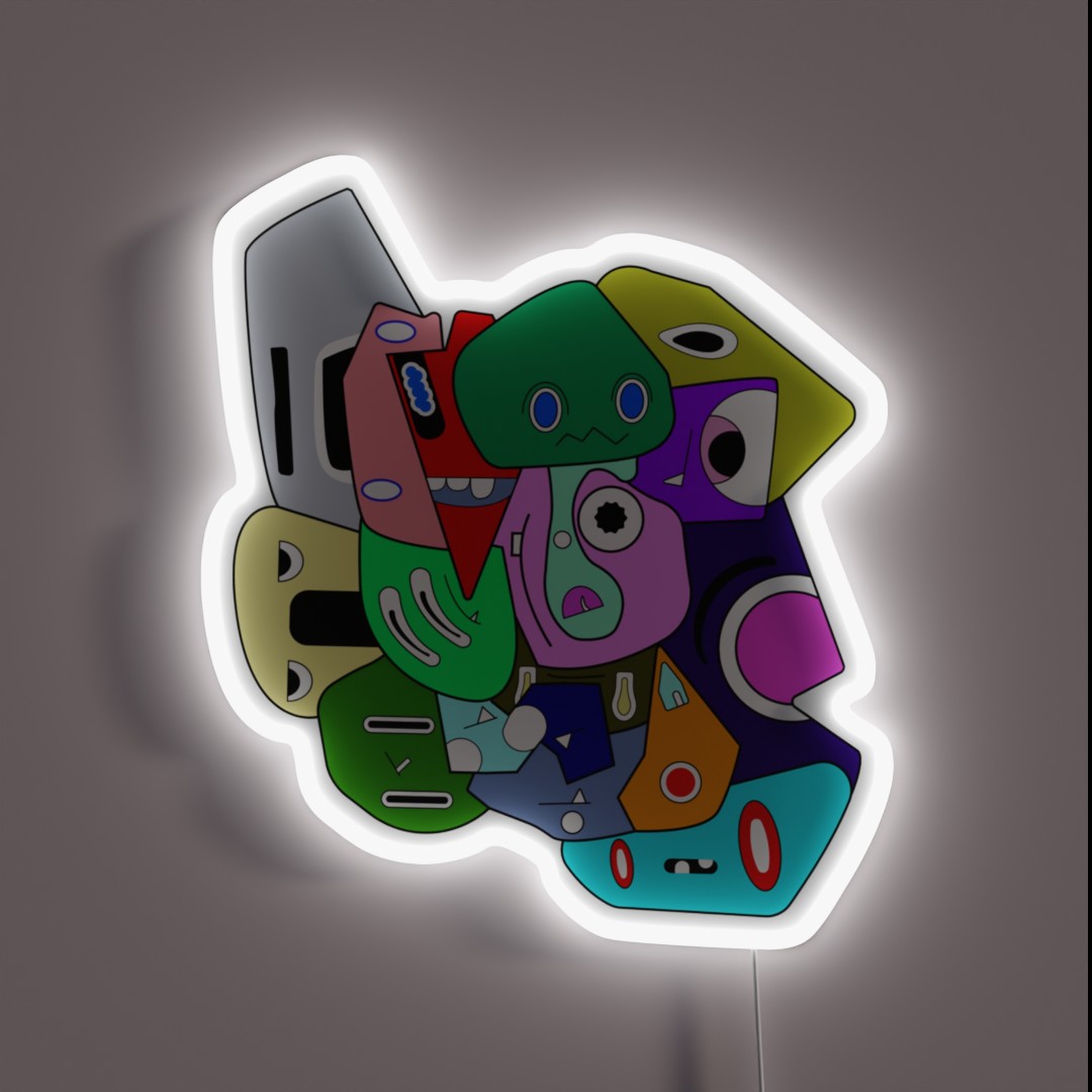 The Gang RGB Neon Sign The Gang RGB Neon Sign