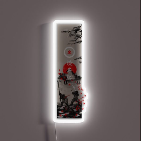 The Ghost Ukiyo E RGB Neon Sign