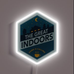 The Great Indoors Badge RGB Neon Sign