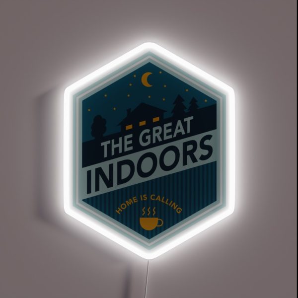 The Great Indoors Badge RGB Neon Sign
