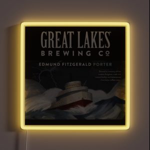 The Great Lakes RGB Neon Sign
