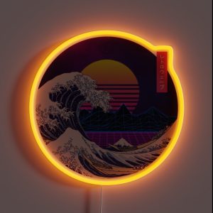 The Great Retro Wave Sea RGB Neon Sign The Great Retro Wave Sea RGB Neon Sign