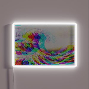 The Great Wave RGB Neon Sign The Great Wave RGB Neon Sign