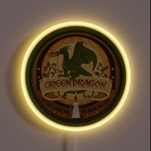 The Green Dragon RGB Neon Sign