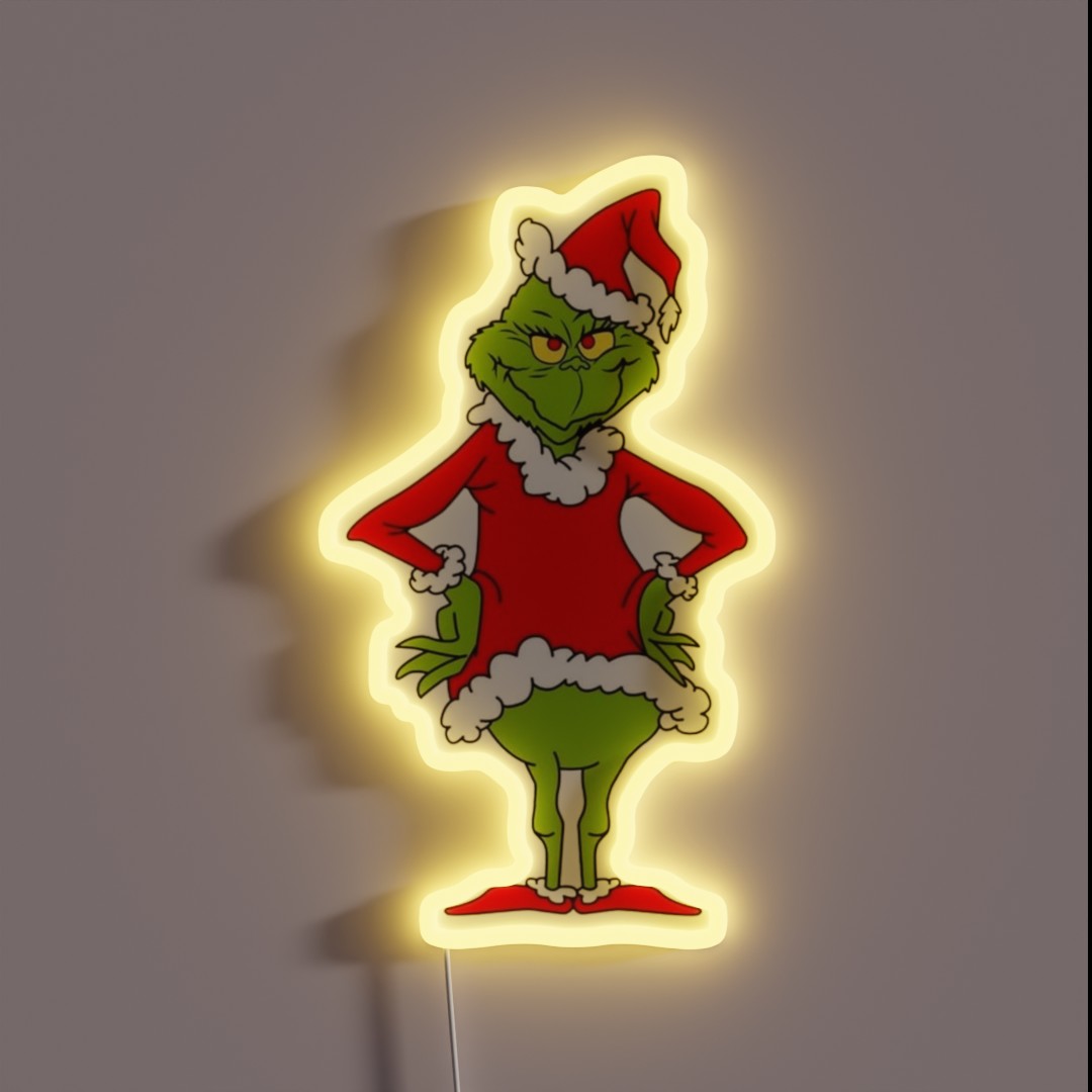 The Grinch RGB Neon Sign The Grinch RGB Neon Sign