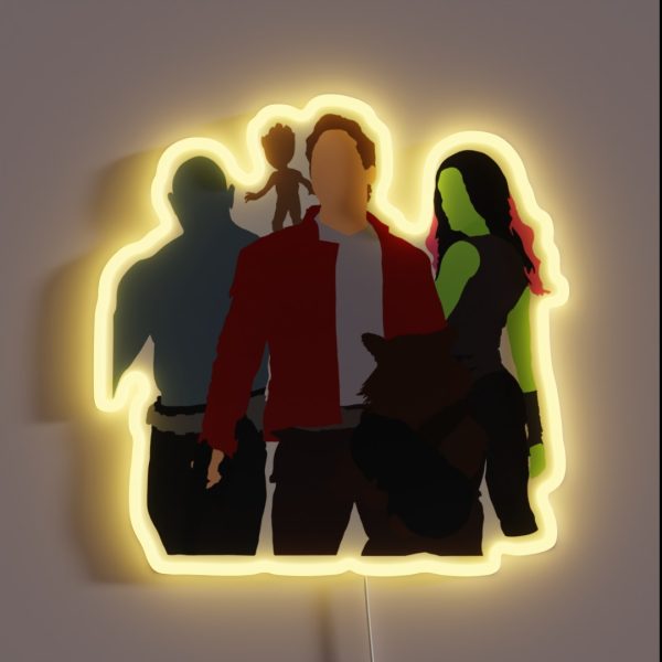 The Guardians RGB Neon Sign