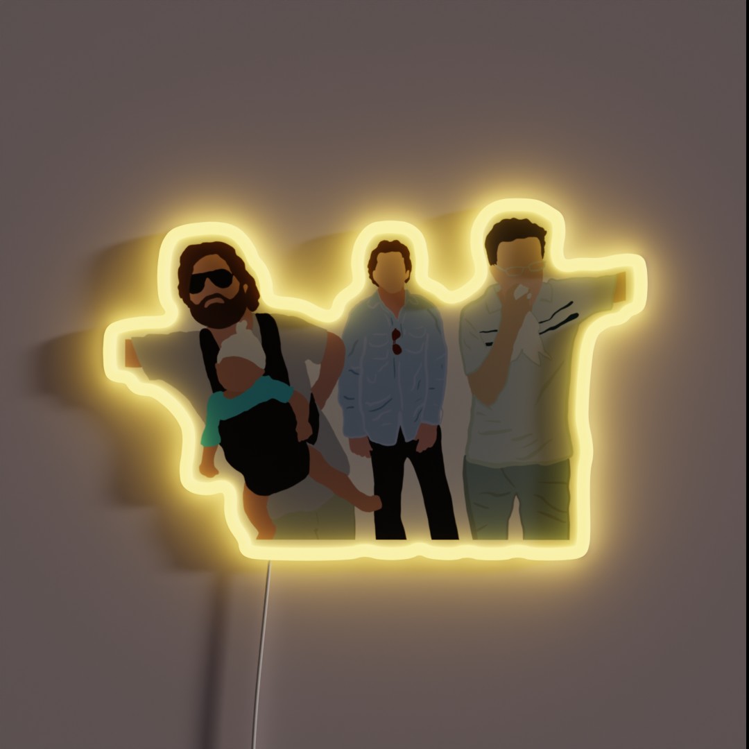 The Hangover RGB Neon Sign The Hangover RGB Neon Sign