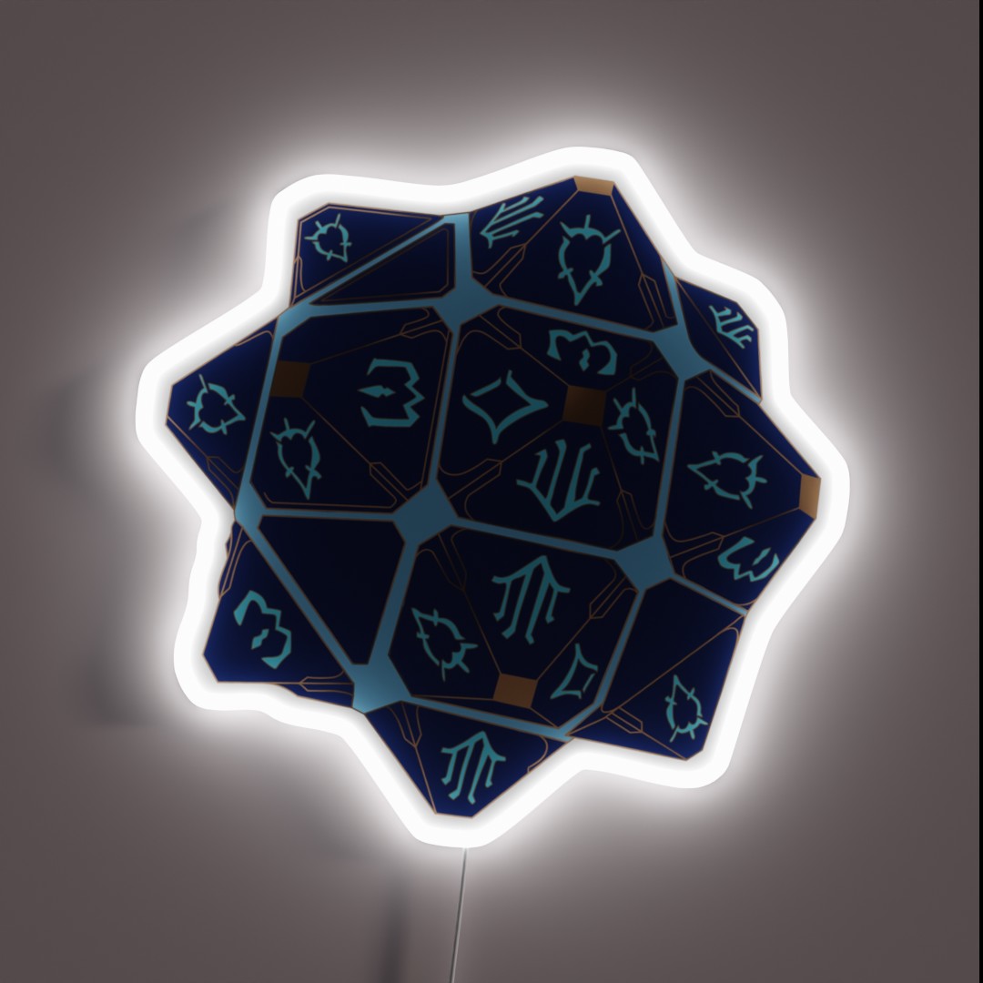 The Hexcore RGB Neon Sign The Hexcore RGB Neon Sign