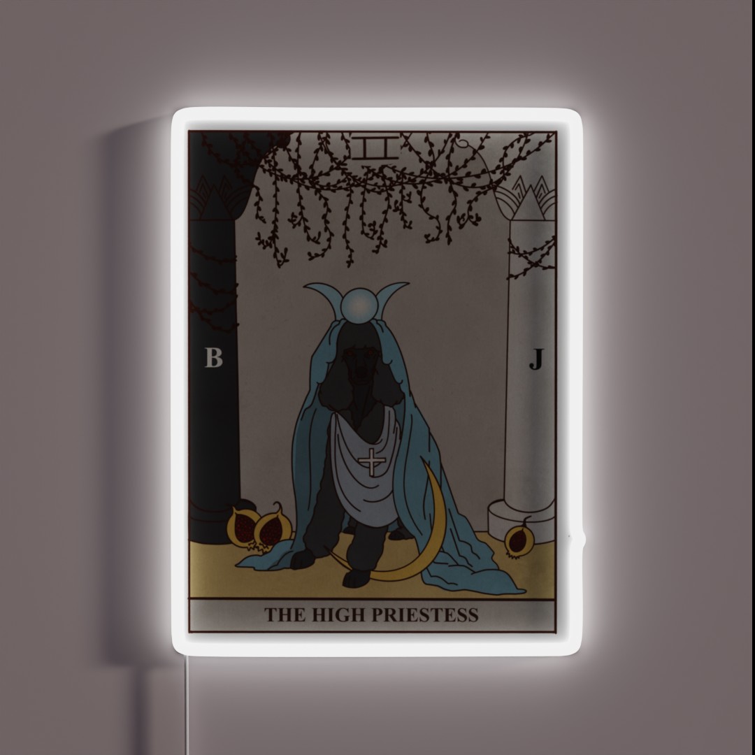 The High Priestess RGB Neon Sign The High Priestess RGB Neon Sign