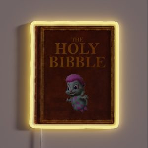 The Holy Bibble RGB Neon Sign