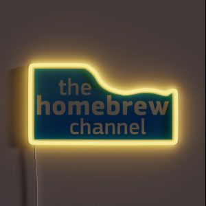 The Hombrew Channel RGB Neon Sign