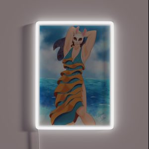 The Huntress Hooked On You Beach RGB Neon Sign The Huntress Hooked On You Beach RGB Neon Sign