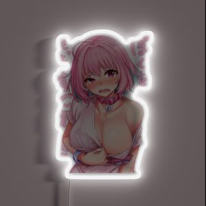 The Idolmaster Cinderella Girls Riamu Yumemi Pink Collar RGB Neon Sign