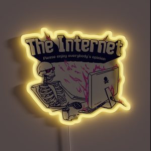 The Internet RGB Neon Sign
