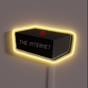 The Internet The IT Crowd RGB Neon Sign The Internet The IT Crowd RGB Neon Sign