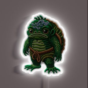 The Kappa A Legendary Creature From Japan RGB Neon Sign The Kappa A Legendary Creature From Japan RGB Neon Sign