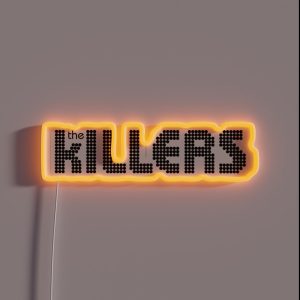 The Killers Logo RGB Neon Sign