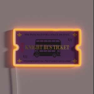 The Knight Bus RGB Neon Sign The Knight Bus RGB Neon Sign