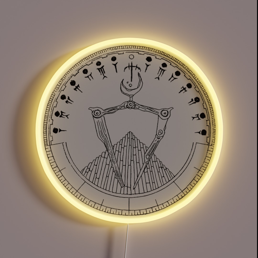 The Knights Of The Eastern Calculus RGB Neon Sign The Knights Of The Eastern Calculus RGB Neon Sign