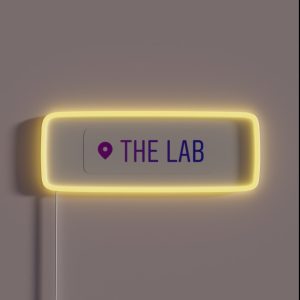 The Lab Location RGB Neon Sign