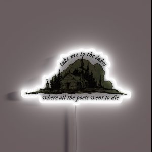 The Lakes RGB Neon Sign