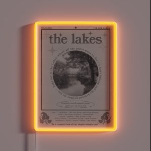 The Lakes RGB Neon Sign