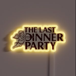 The Last Dinner Party Logo RGB Neon Sign