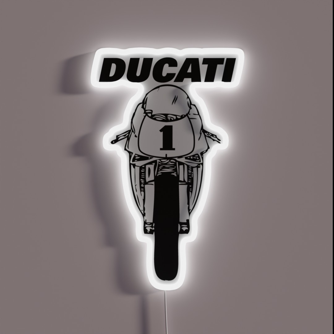 The Legendary Ducati 916 RGB Neon Sign The Legendary Ducati 916 RGB Neon Sign