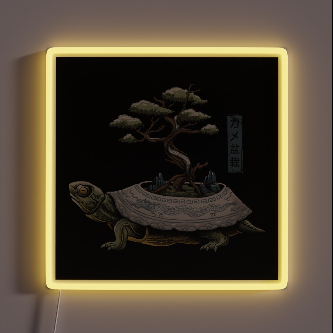 The Legendary Kame RGB Neon Sign The Legendary Kame RGB Neon Sign