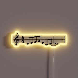 The Lick Jazz Music Meme White RGB Neon Sign
