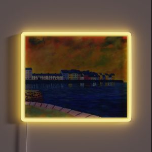 The Long Walk Galway Ireland RGB Neon Sign