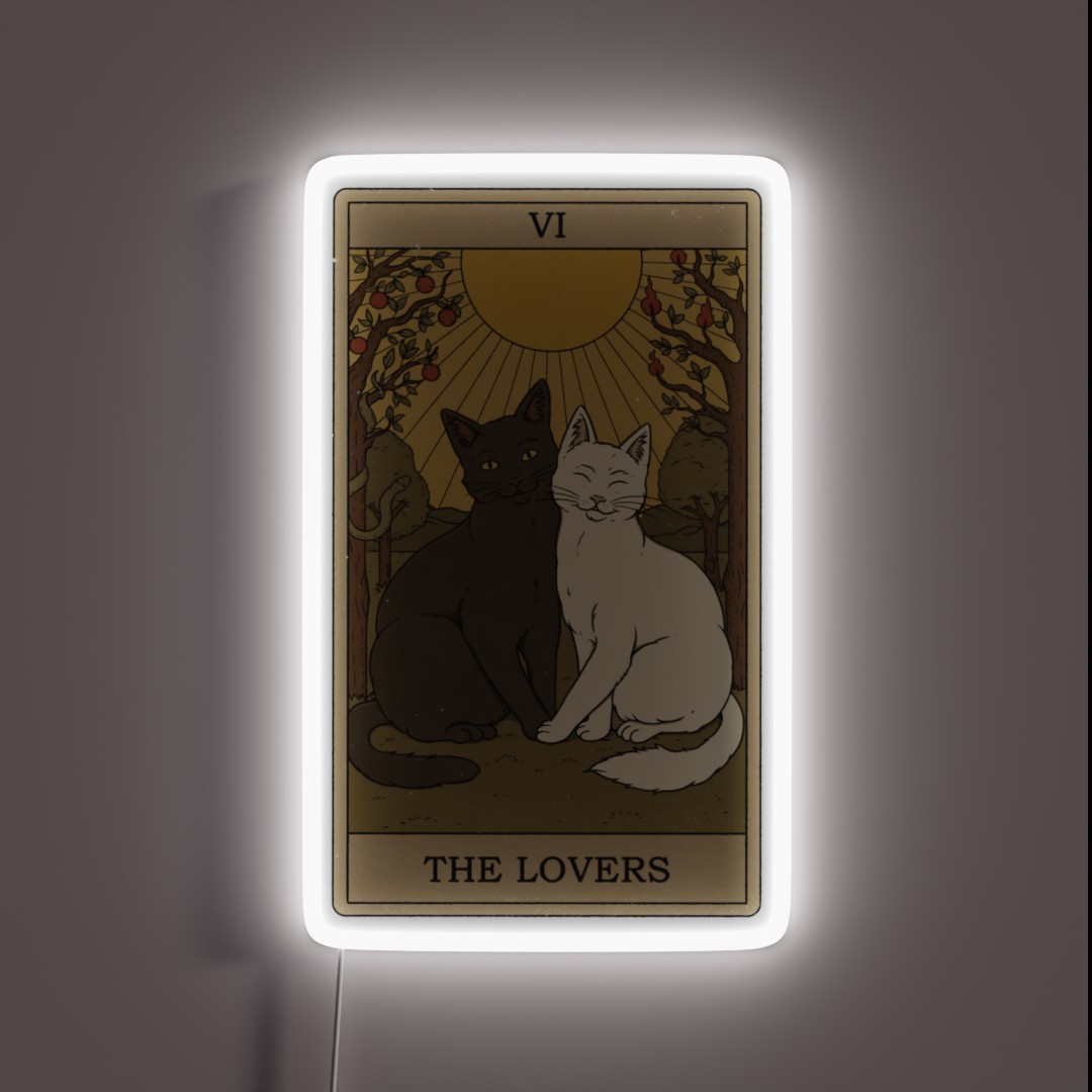 The Lovers RGB Neon Sign The Lovers RGB Neon Sign