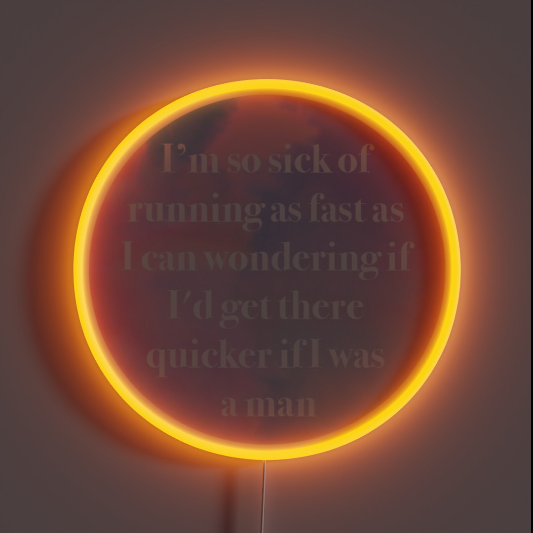 The Man Taylor Swift RGB Neon Sign The Man Taylor Swift RGB Neon Sign