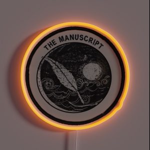 The Manuscript RGB Neon Sign