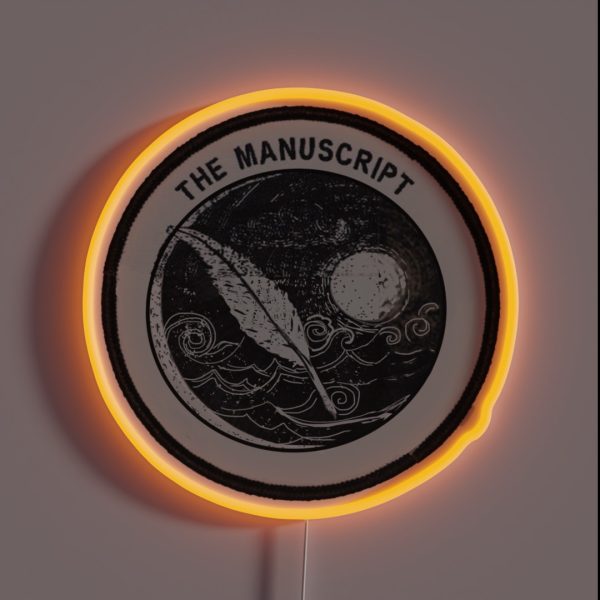 The Manuscript RGB Neon Sign