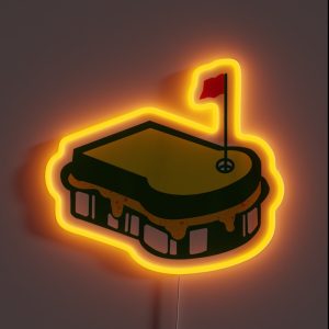 The Master Pimento And Cheese Golfing RGB Neon Sign The Master Pimento And Cheese Golfing RGB Neon Sign