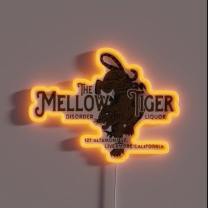 The Mellow Tiger Bar RGB Neon Sign