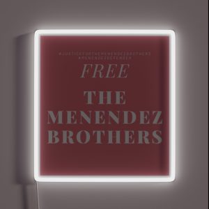The Menendez Brothers RGB Neon Sign