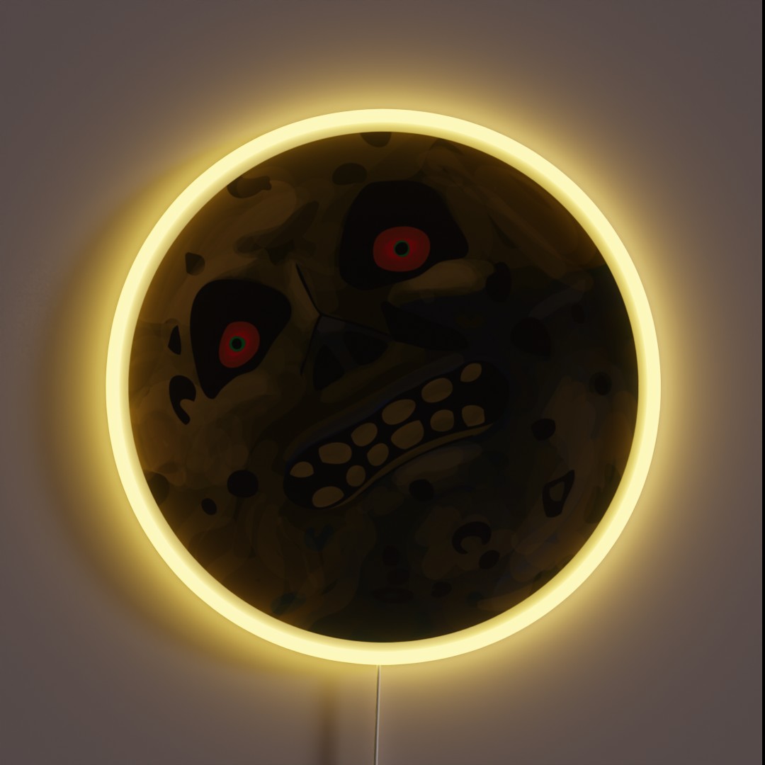 The Moon RGB Neon Sign The Moon RGB Neon Sign