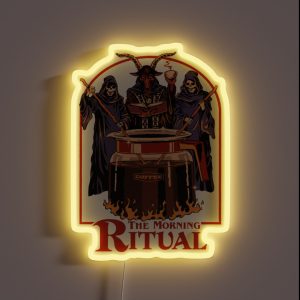 The Morning Ritual RGB Neon Sign The Morning Ritual RGB Neon Sign