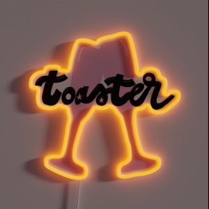 The Morning Toast RGB Neon Sign